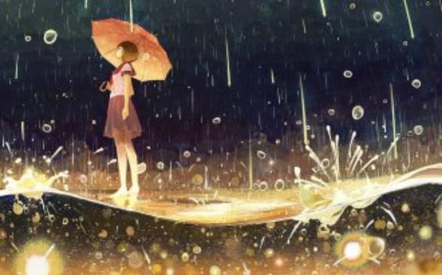 诗：珍珠色的雨