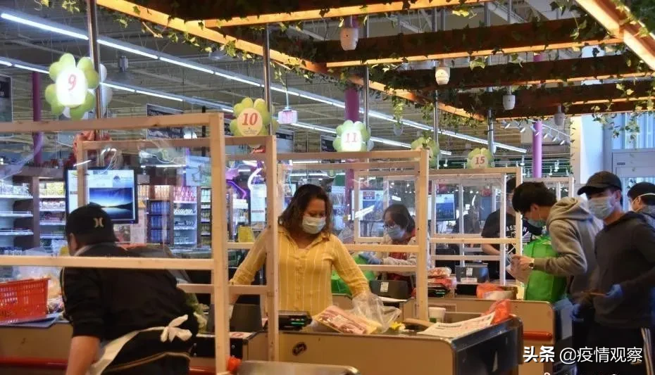 戴口罩手套去超市仍被感染，病毒蔓延只需要一分钟